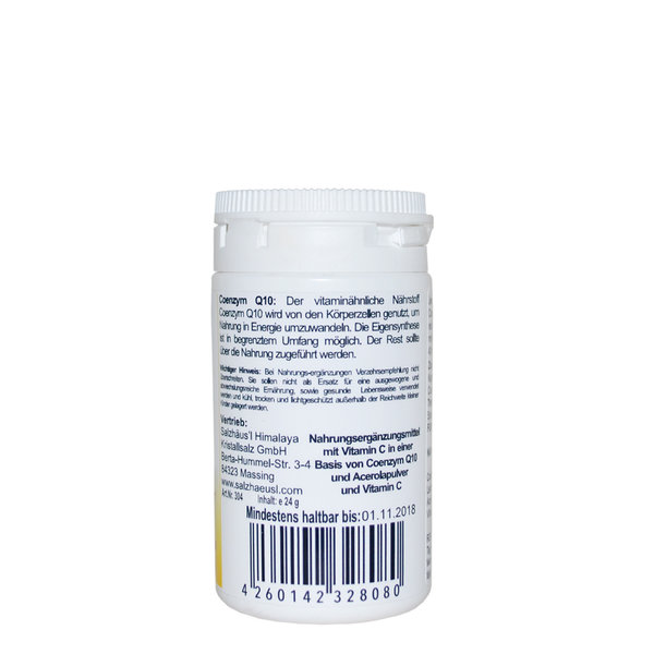 Coenzym Q10 hochdosiert von SALZHÄUS`L / 60 Kapseln / Zellenergie